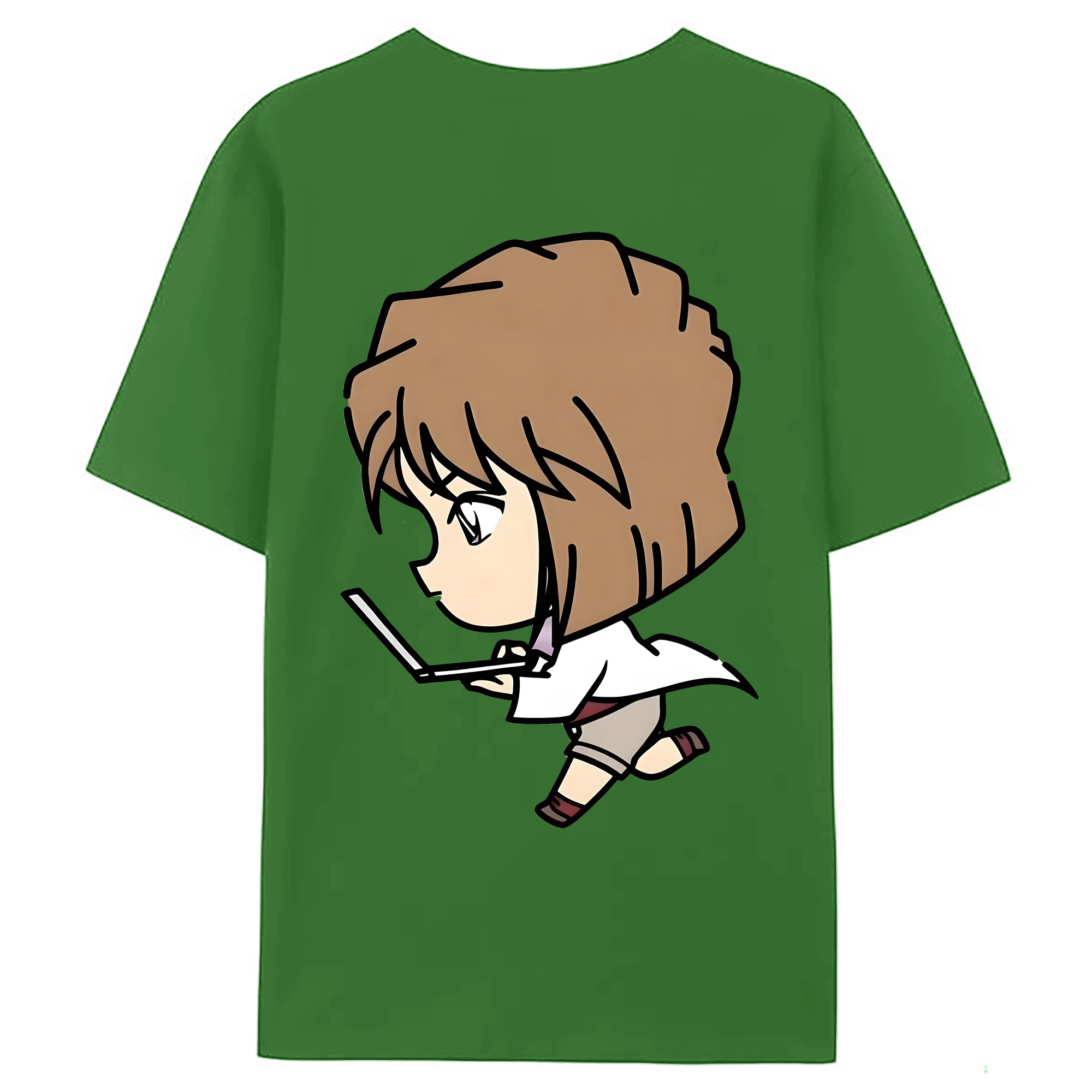 （画像用） 名探偵コナン 灰原 哀 はいばら あい Detective Conan Anita Hailey、Vi Graythorn Haibara Ai レディース半袖Tシャツ(バックプリント)